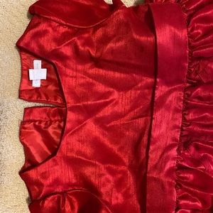 Red holiday or Christmas dress